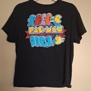 Pac-Man Black Graphic Tee for Women by